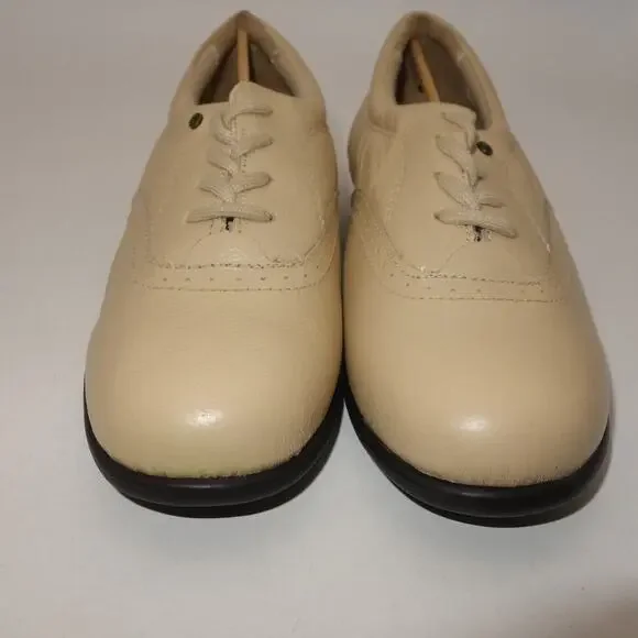 NEW Dr. Scholl's Lace Up Oxford Air Pillow Insole Leather Shoes Women's 11 Wide - Picture 2 of 7
